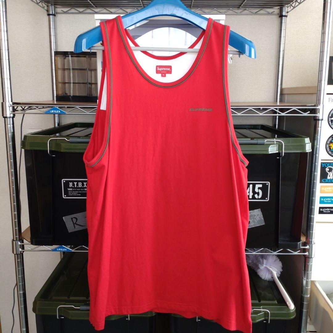 Supreme タンクトップ XL レッド