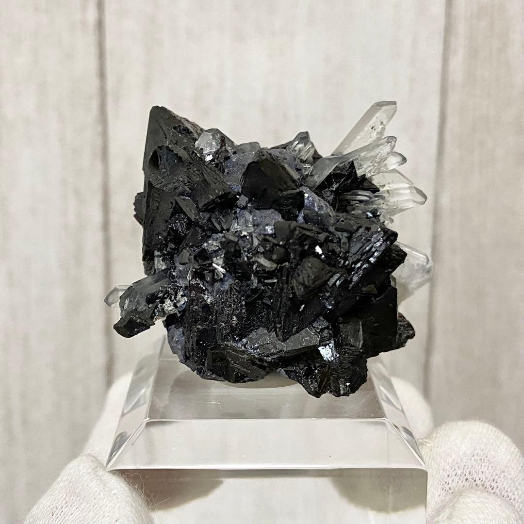 スファレライト ガレナ クォーツ 鉱物標本 原石 天然石 ストーン 共生標本