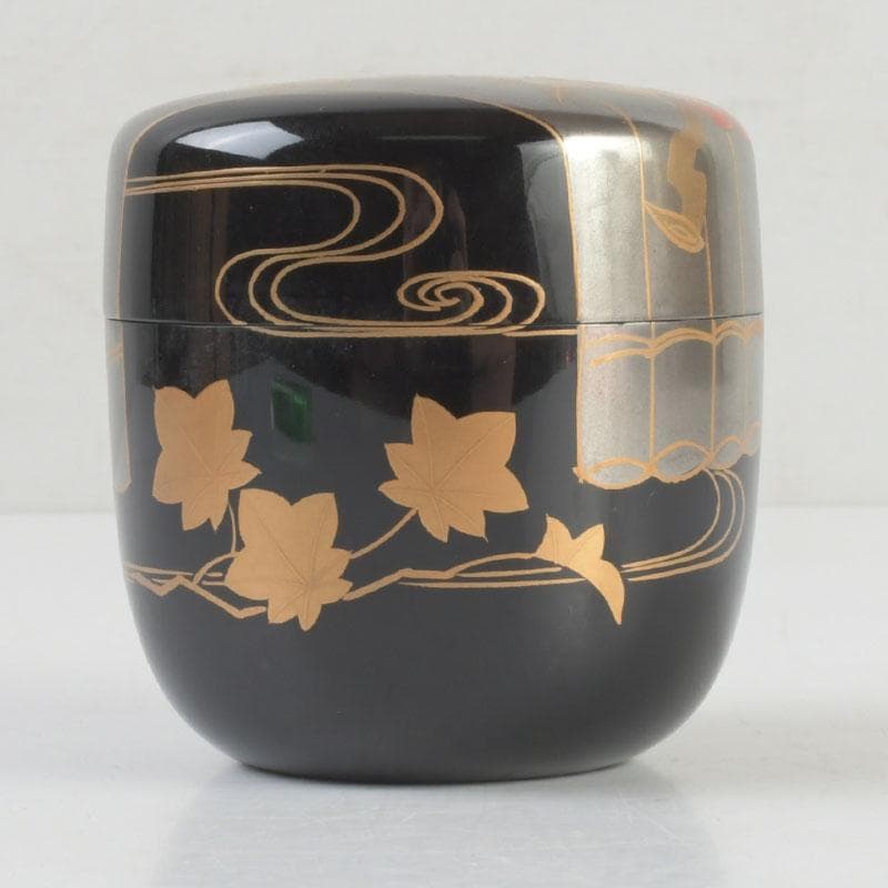 茶道具 小坂修斎作 花草蒔絵 大棗 共箱 V 9308 - メルカリ