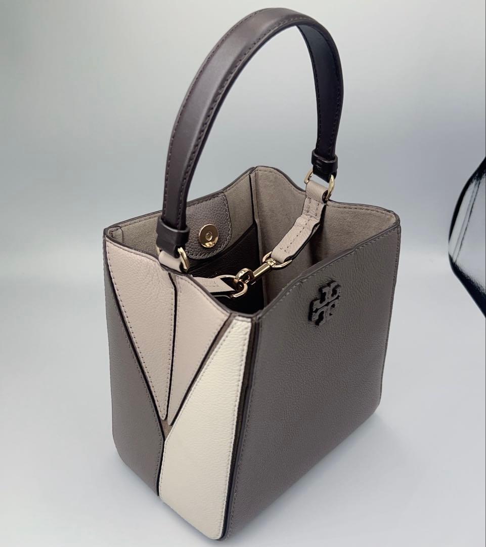 週末セール❣️極美品✨TORY BURCH マックグロー スモールバケット　マルチ