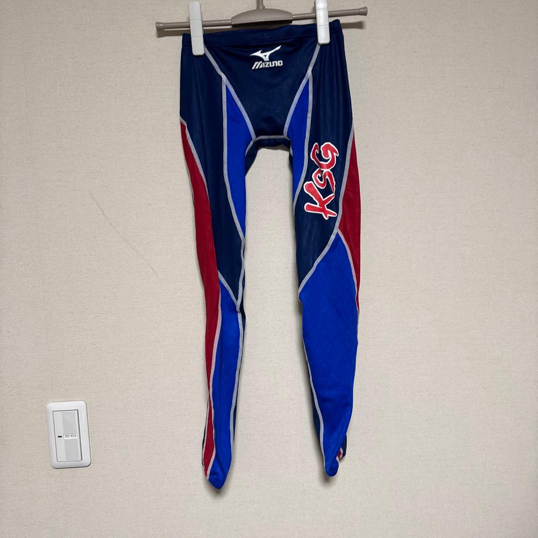 ミズノ競泳水着　マイティラインロングスパッツ ミズノ競泳水着 マイティラインロングスパッツ - 水着・ラッシュガード