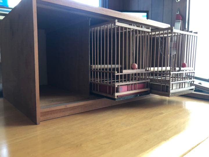 木製 ウグイス籠