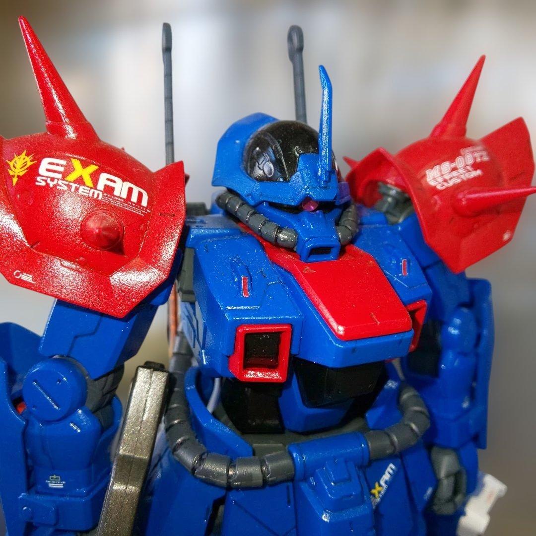 1/100 ブルーディスティニー2号機⭐️REイフリート改付き⭐️ 模型