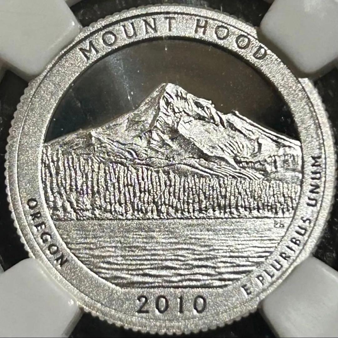 最高鑑定】2010年銘 アメリカ 25セント銀貨 NGC鑑定 PF70 - メルカリ