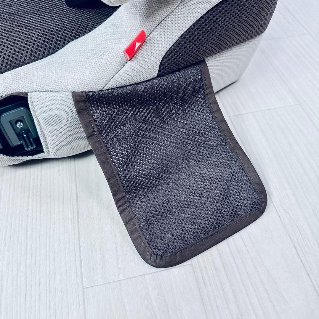 美品 Aprica アップリカ エアグルーヴ プラス ジュニアシート ブラウン