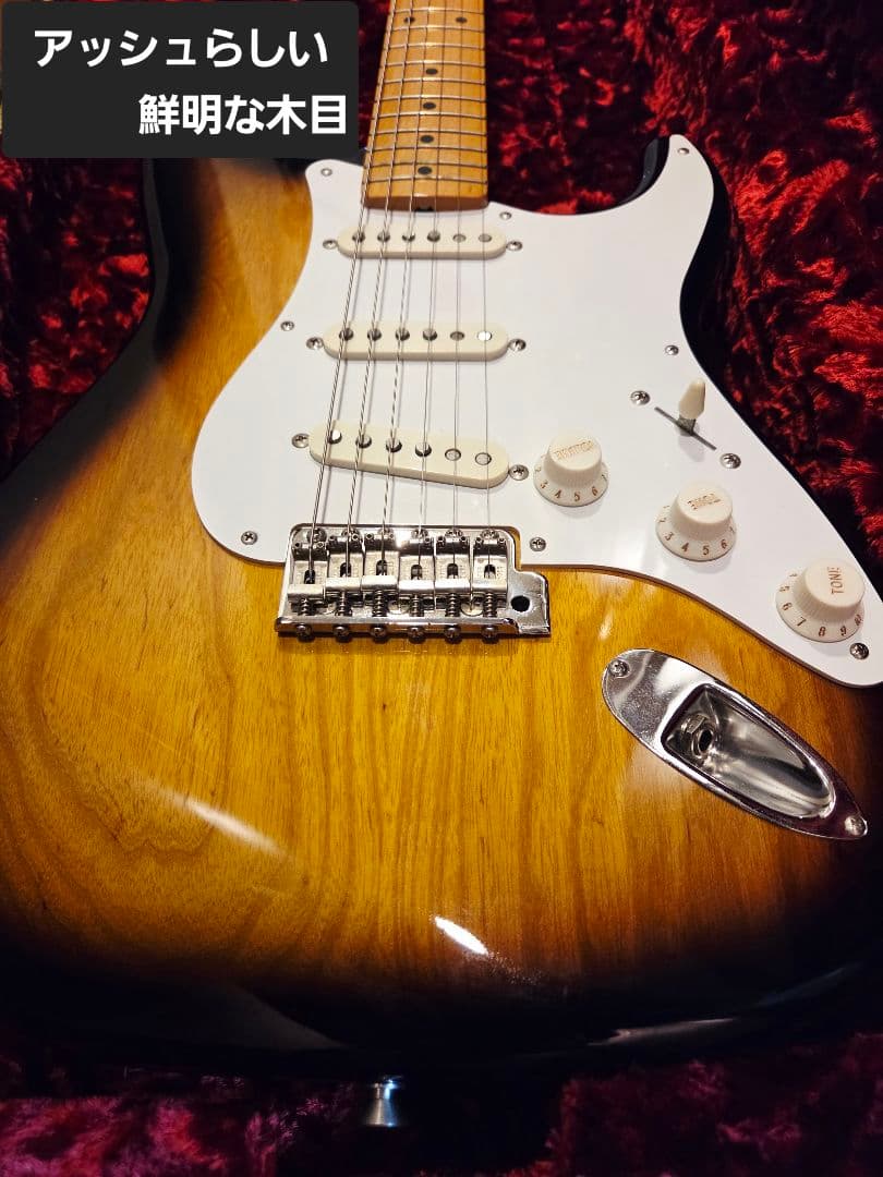 美品稀少 Fender Japan ST54-120 DMC アッシュ