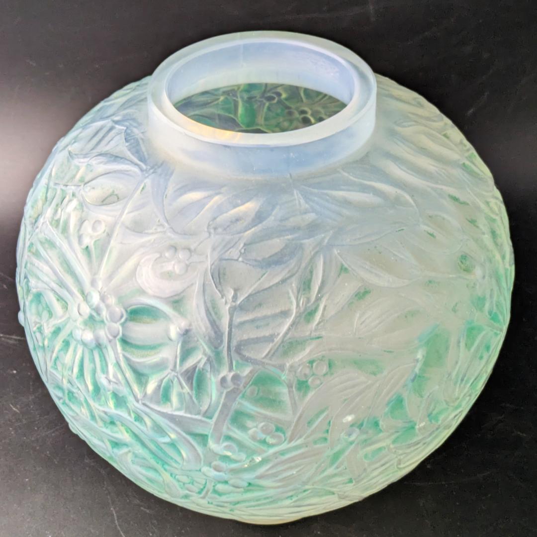 マッチー様専用 希少なルネ期の作品です ラリック GUI 花瓶1921年