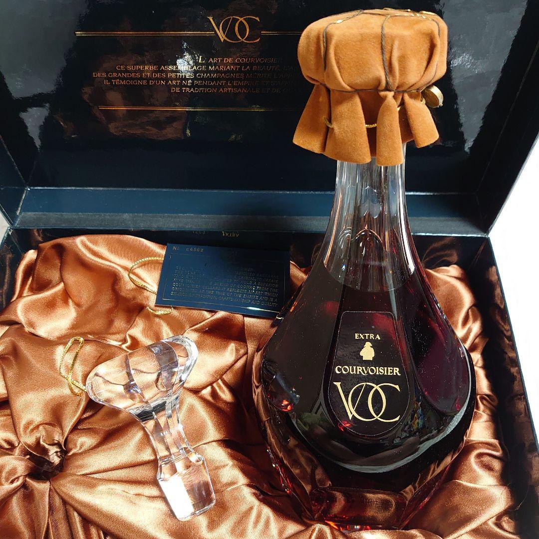 クロボアジェVOC【未開封】750mlバカラボトル ブランデー 替え栓・箱付き