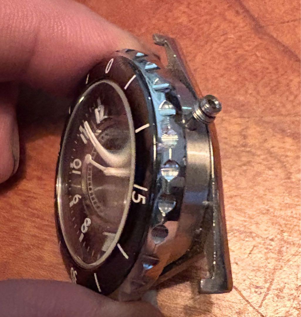 自動巻き腕時計　ジャンク　不動　ベルト
