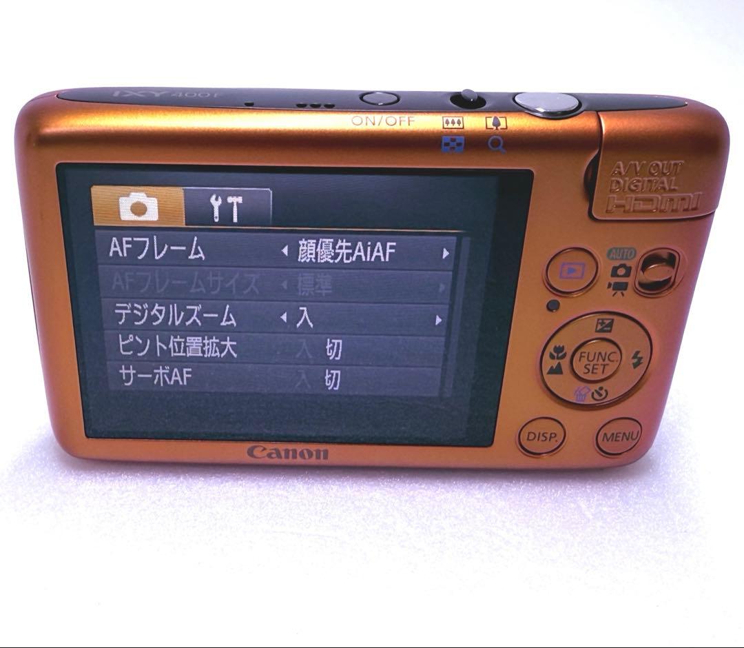 Canon IXY 400F オレンジ 使用感無し 動作確認済