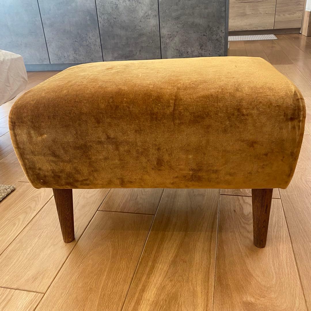 TRUCK FURNITURE ブラウンオットマン