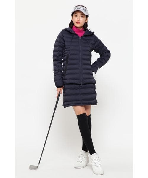 中綿キルティングスカート 　PEARLY GATES