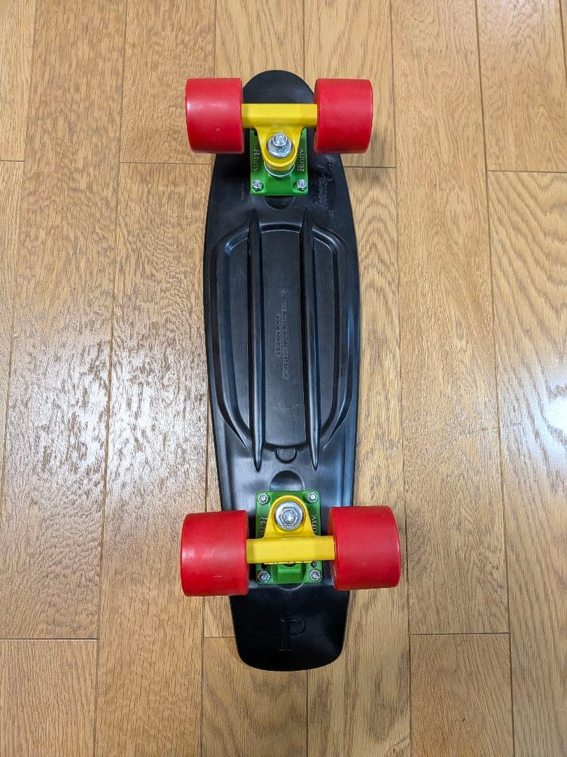 【超美品】Penny スケートボード 22インチ ラスタカラー