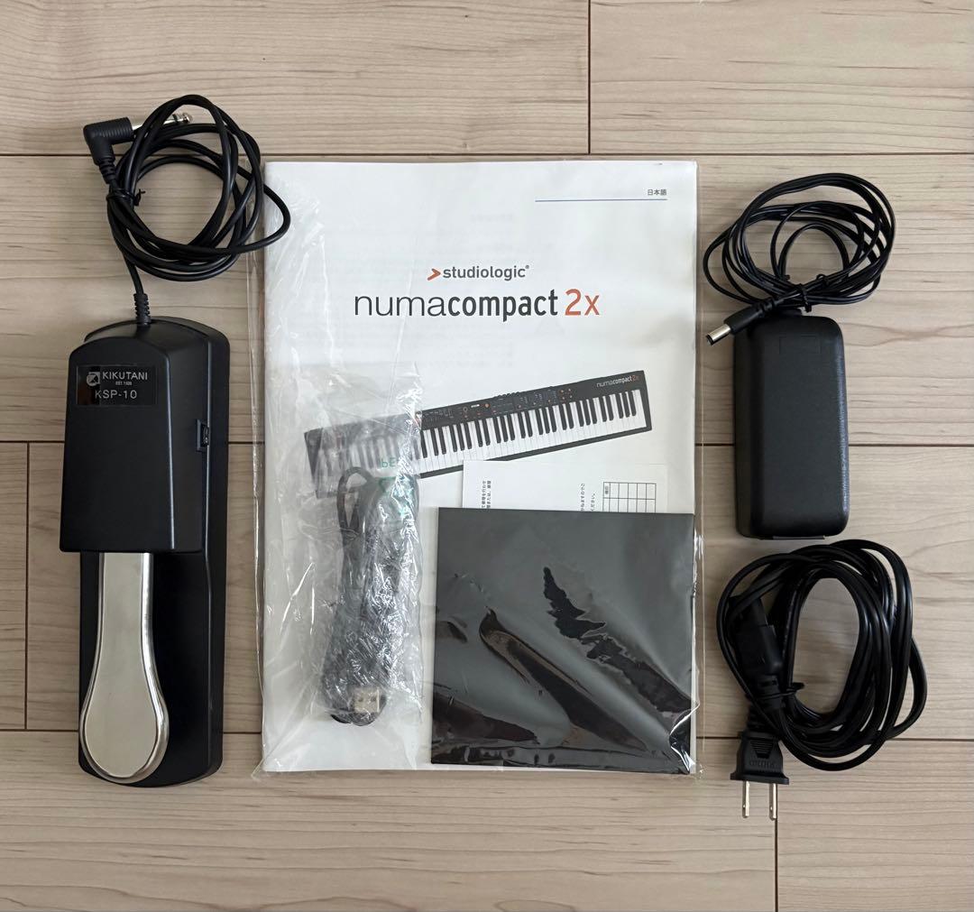 美品』純正キャリー付き Studiologic numa compact2x - メルカリ