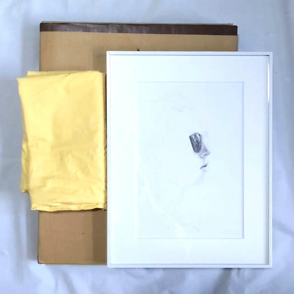 安冨洋貴（安富洋貴）人気の鉛筆画家 鉛筆画 希少 1点もの