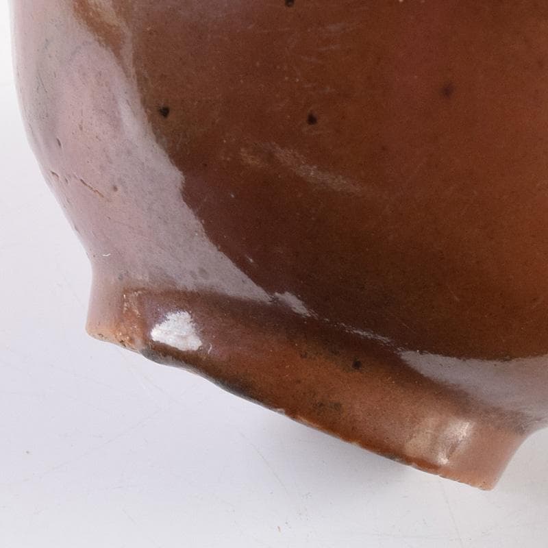 中国 唐物 龍泉窯 青磁盃台 柿釉煎茶器2客 三点