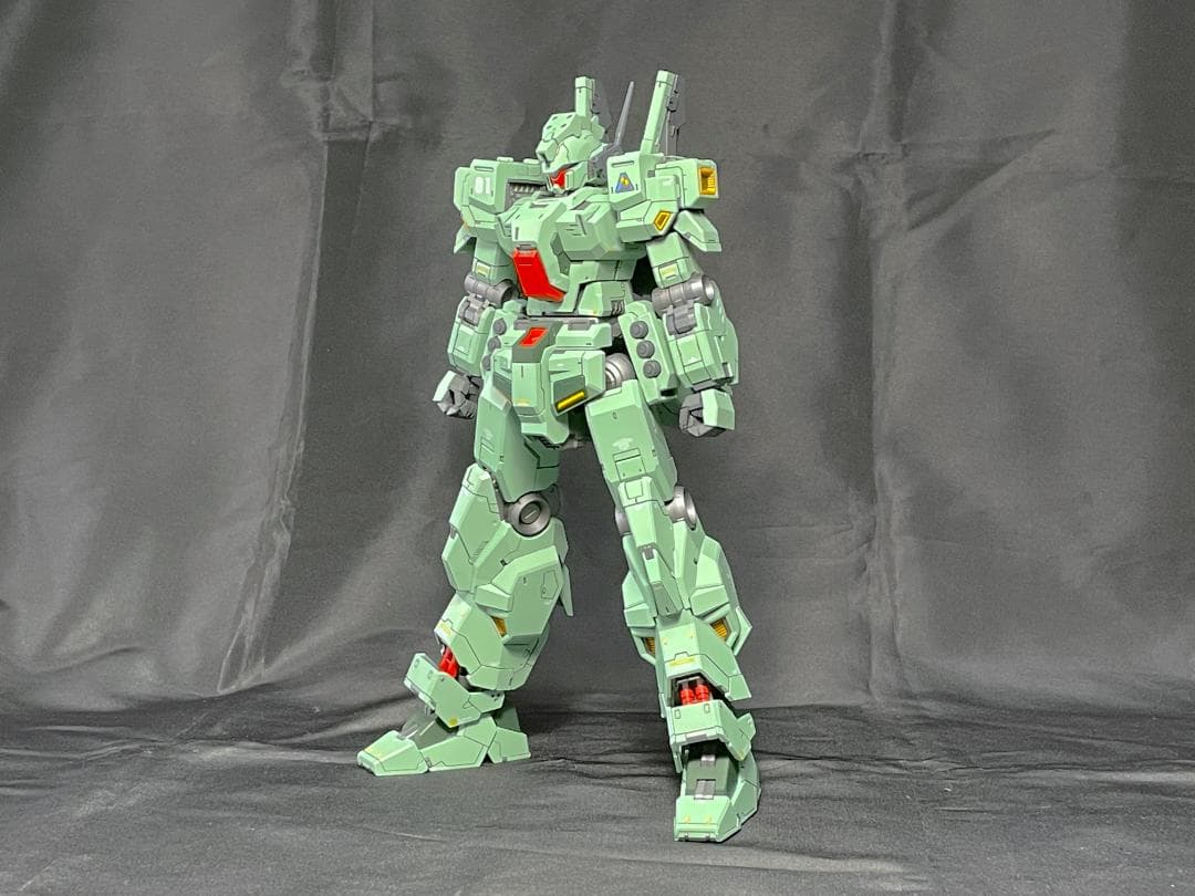 海外製 1/100 RGM-88X ジェダ 塗装済み完成品】 モビル スーツ 機動
