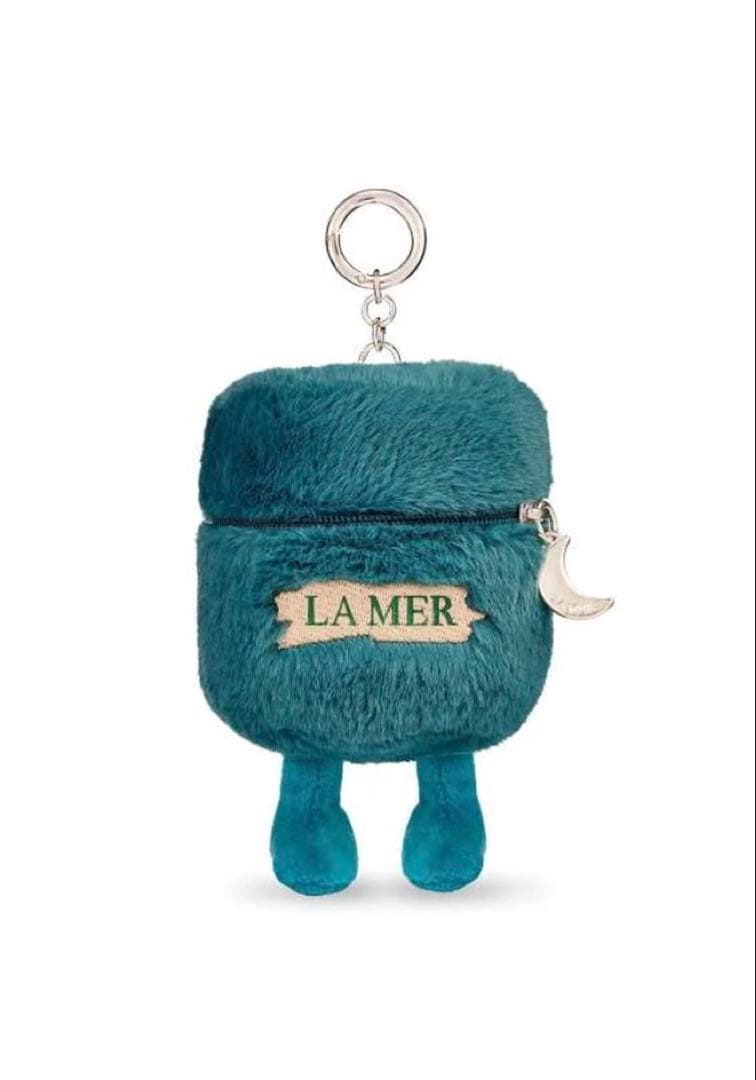 新品未開封 ラメール バッグチャーム ぬいぐるみ la mer グリーンのみ