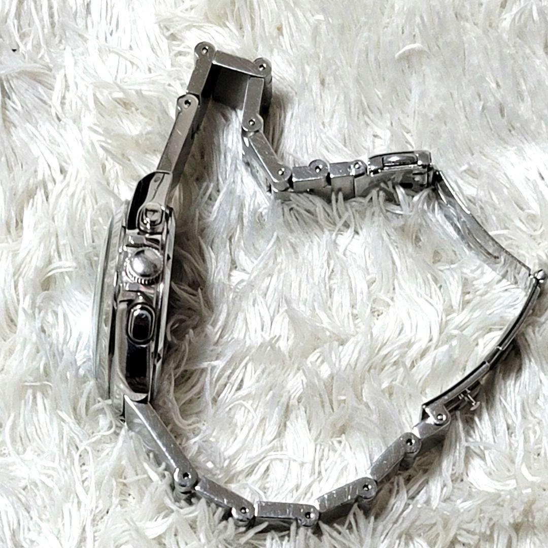 Paul Smith クロノグラフ 稼働品 ブルー シルバー 腕時計 時計