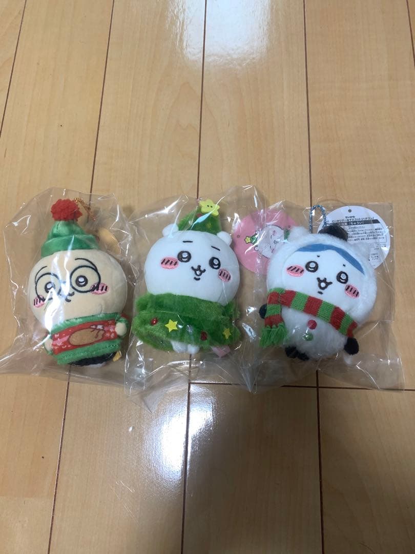 未開封ちいかわ ハッピーホリデーマスコットクリスマスハチワレうさぎ