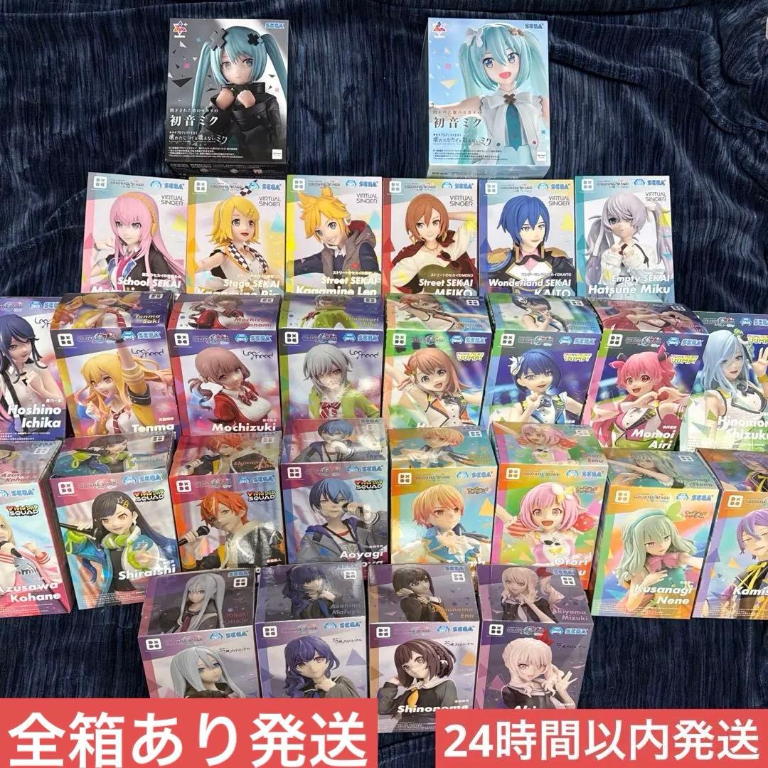 初音ミク　プロセカ　フィギュア　コンプリート　セット フィギュア】「初音ミク -RAGE プロジェクトセカイ 2020 Ver.-」1/7