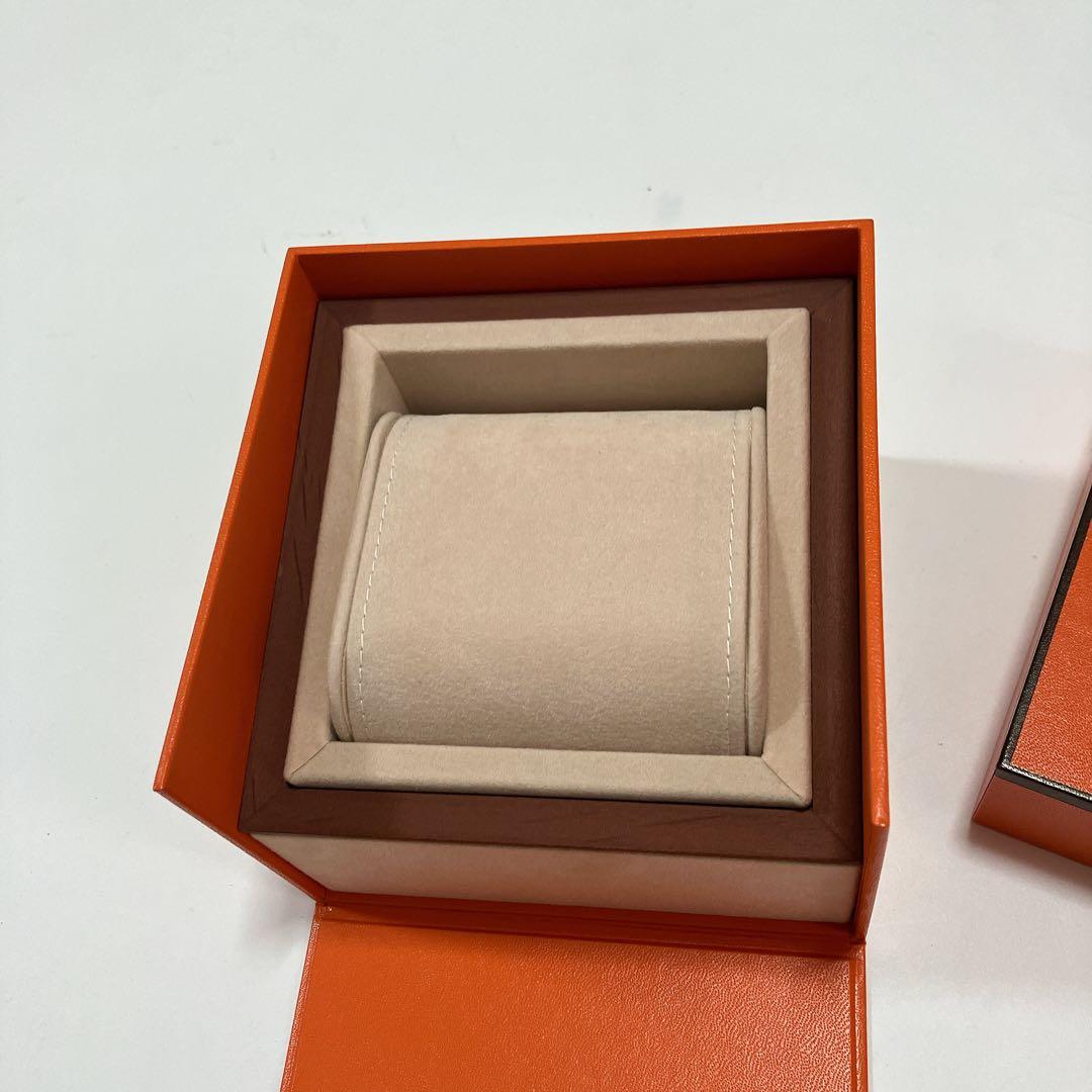 美品 エルメス 時計ケース 空箱 木製