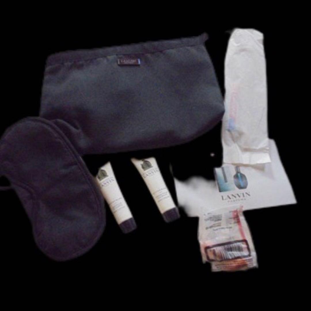 ランバン】チャイナ航空 アメニティセット 機内備品 未使用 非売品