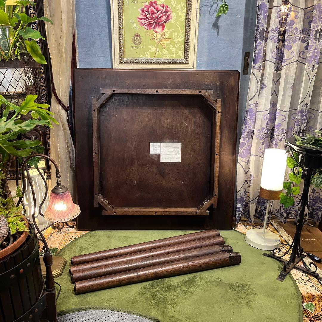 しろ　ヴィンテージ デザイナーズ　コンパクト　　ダイニングテーブル