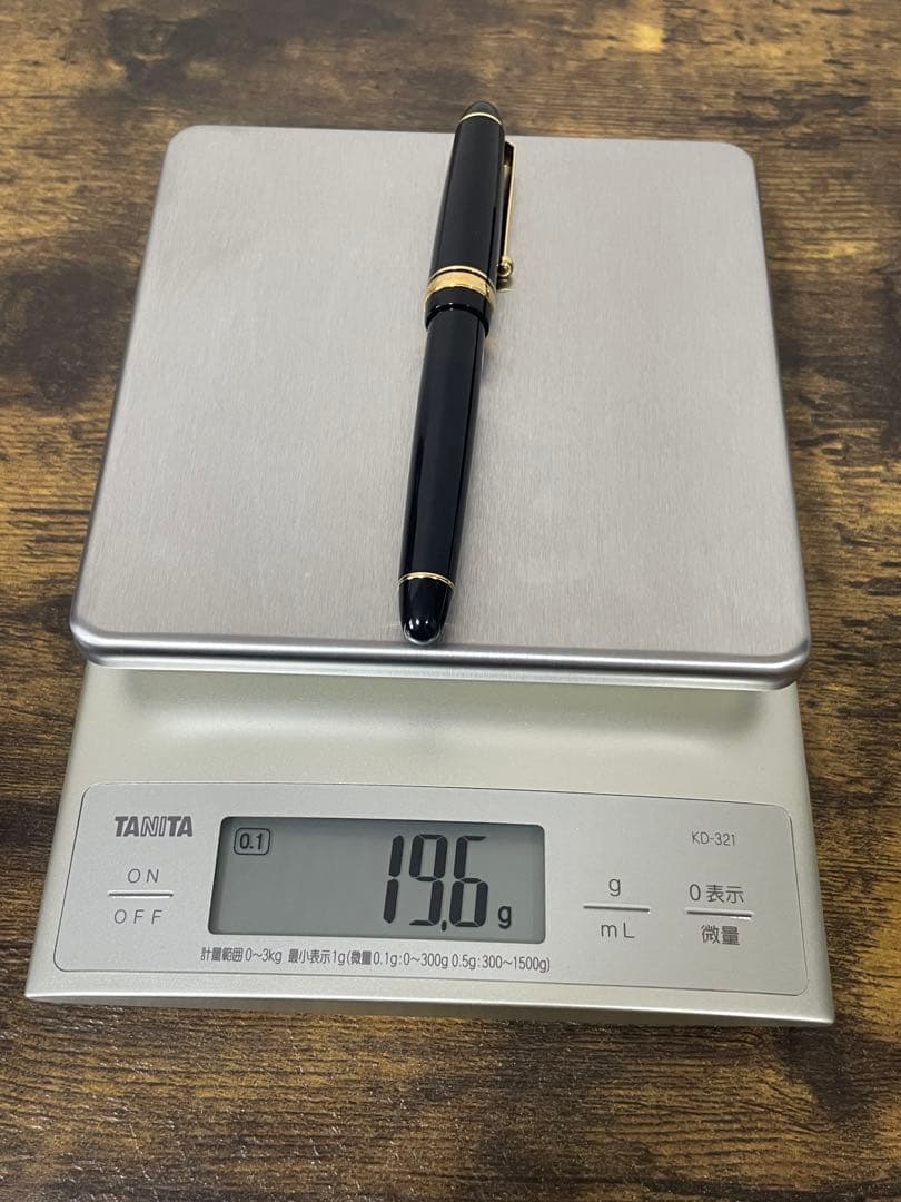 試筆のみ 大型 10号ニブ カスタム 742 パイロット 万年筆 備品あり