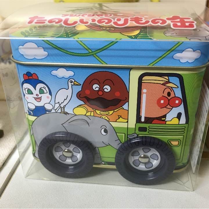 アンパンマンたのしいのりもの缶 - メルカリ