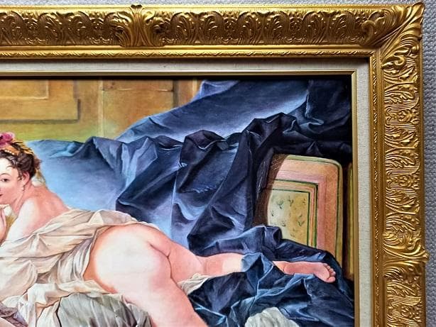 伊藤和生　2005年11月6日制作　フランソワァ・ブッシェ「オダリスク」の模写