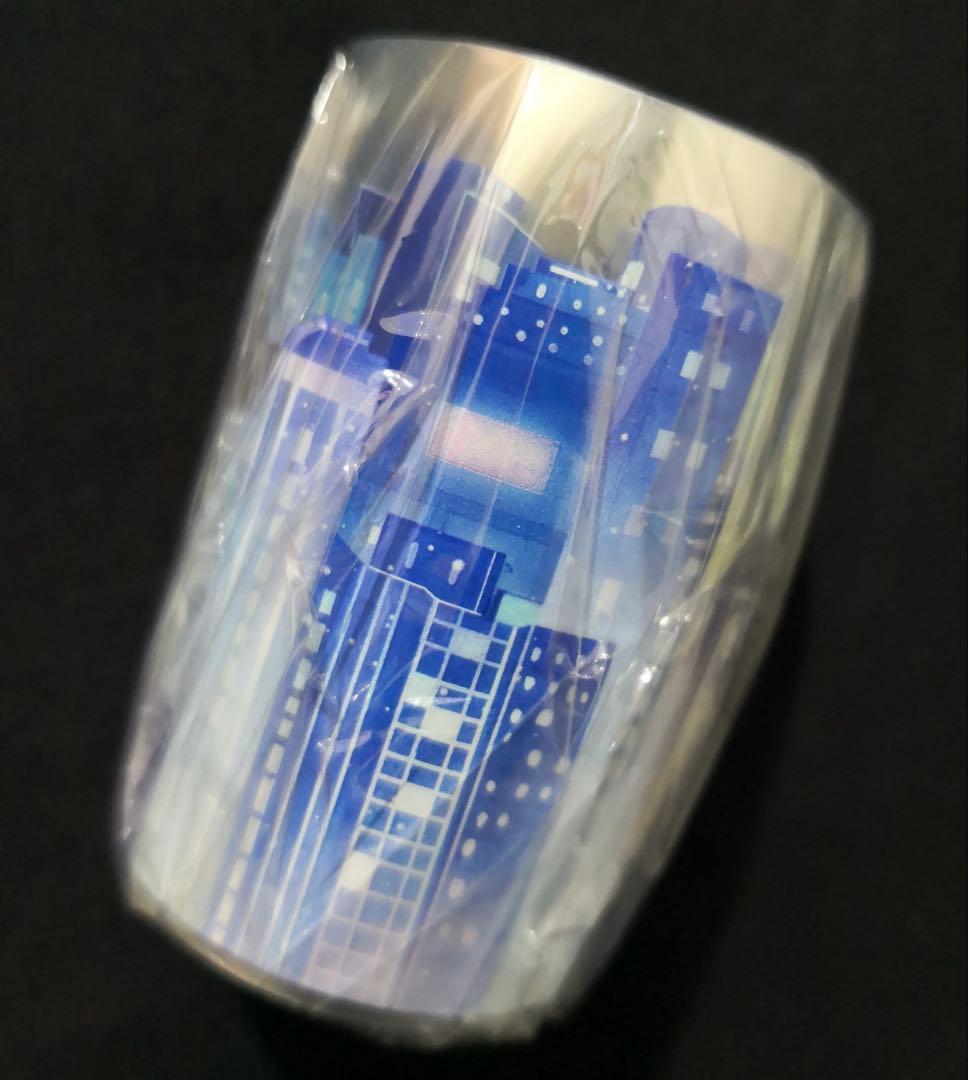 8686】海外 購入 マステ 5m巻売り PETマスキングテープ 夜景 都市