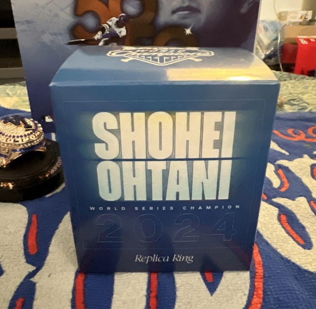 大谷翔平 チャンピオンリング 8月6日配布 限定 大谷翔平 チャンピオン