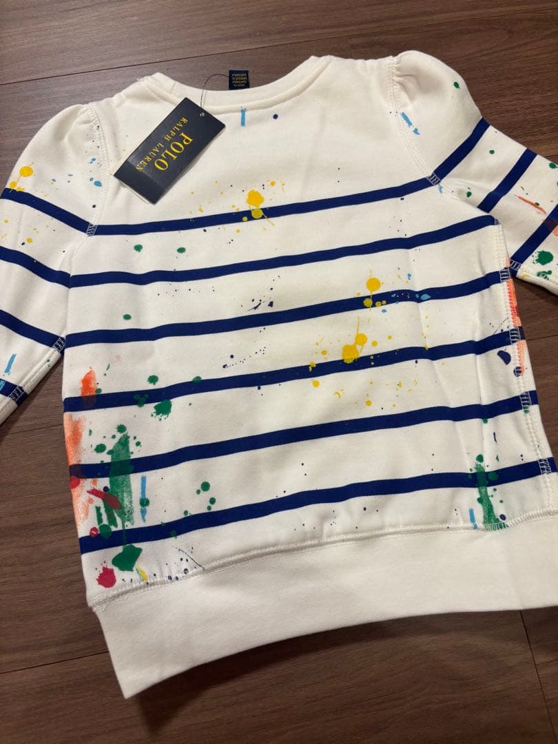 【新品未使用タグ付】ラルフローレン　ポロベア　トレーナー ラルフ120cm 6T