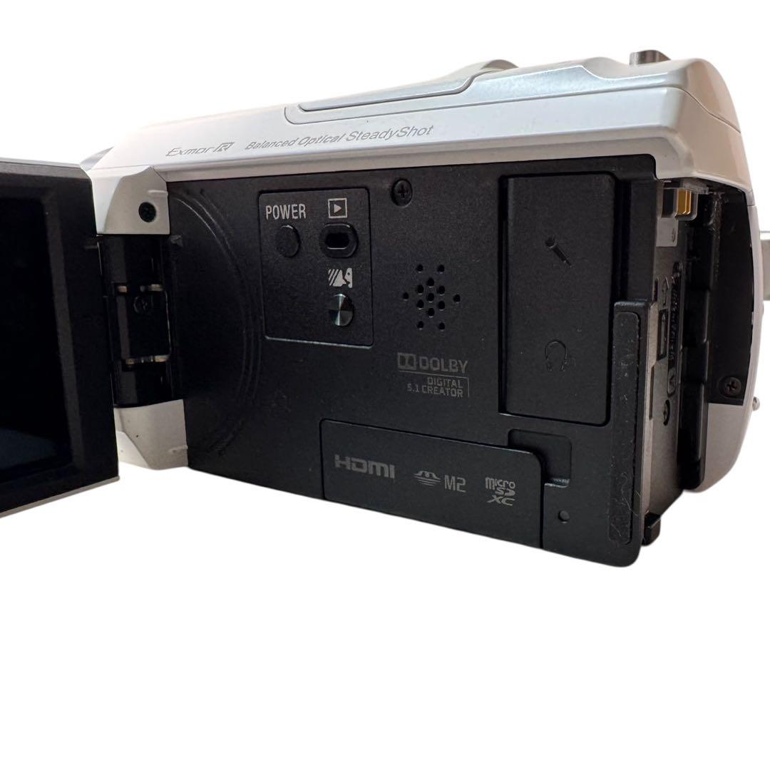 SONY HDR-CX535 ビデオカメラ ホワイト ジャンク - メルカリ