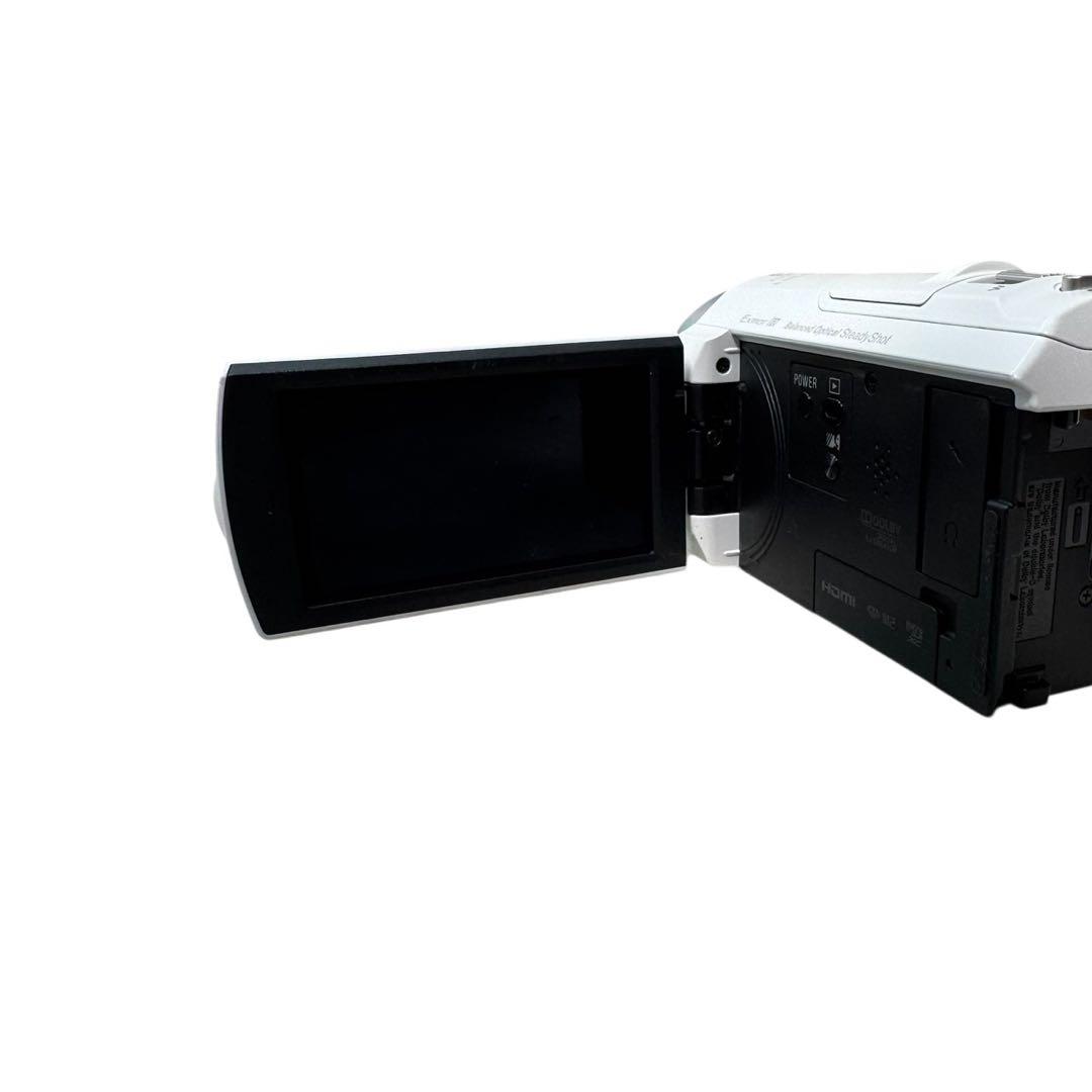 SONY HDR-CX535 ビデオカメラ ホワイト ジャンク - メルカリ