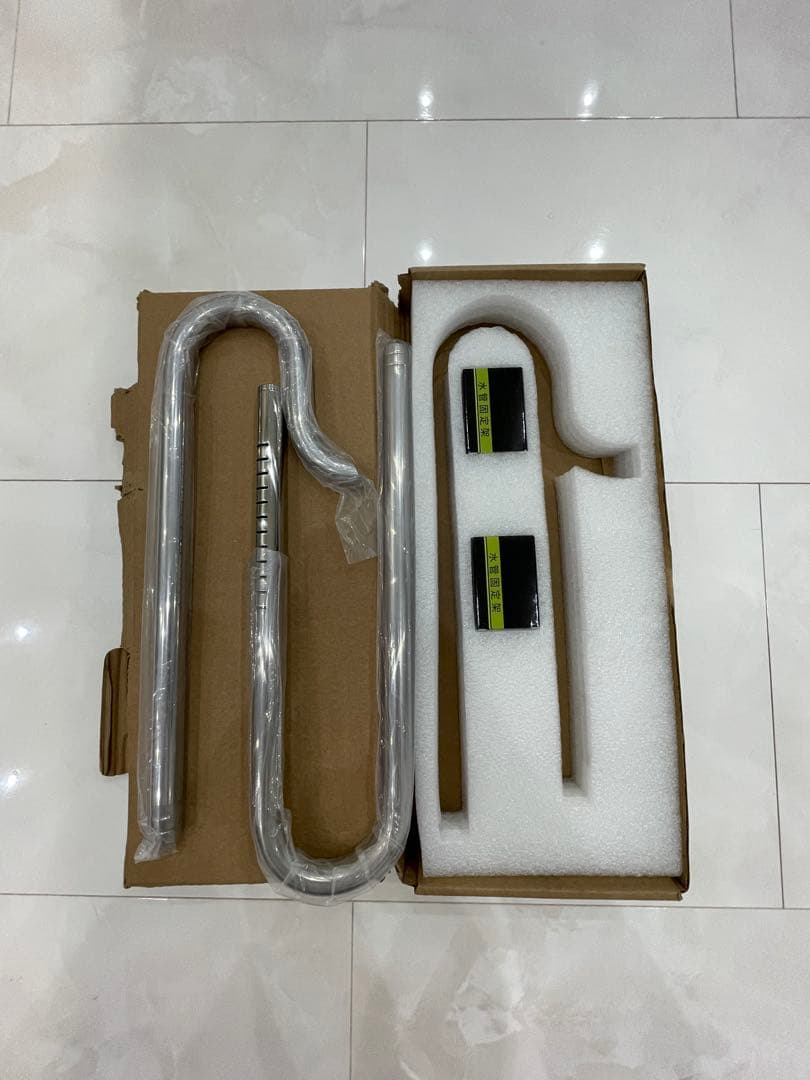 水槽用ステンレス リリーパイプ 【ADA新製品】メタルパイプ・フローを