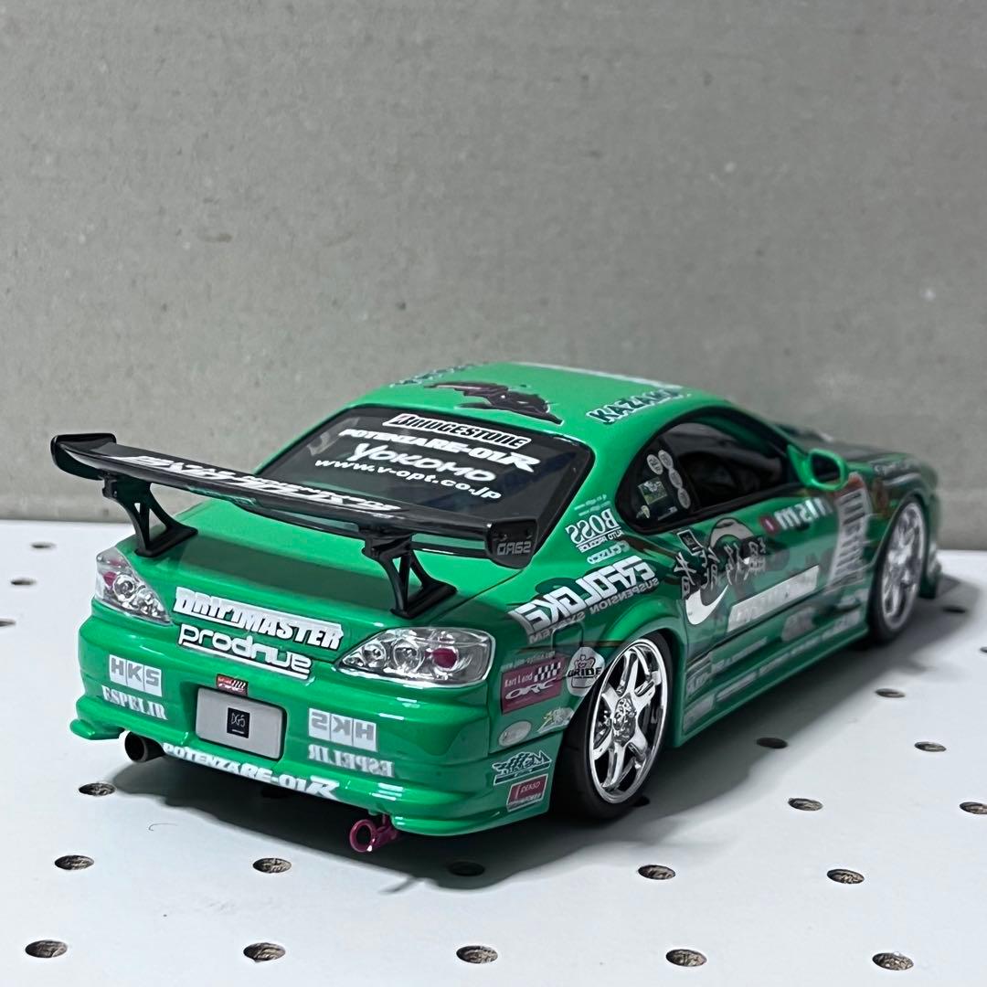 1/24 ホットワークス シルビアS15 圭オフィス D1グランプリ - メルカリ