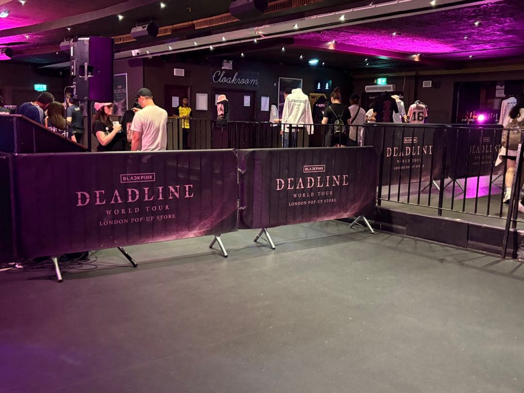 BLACKPINK DEADLINE WORLD TOUR ロンドン値下げ中