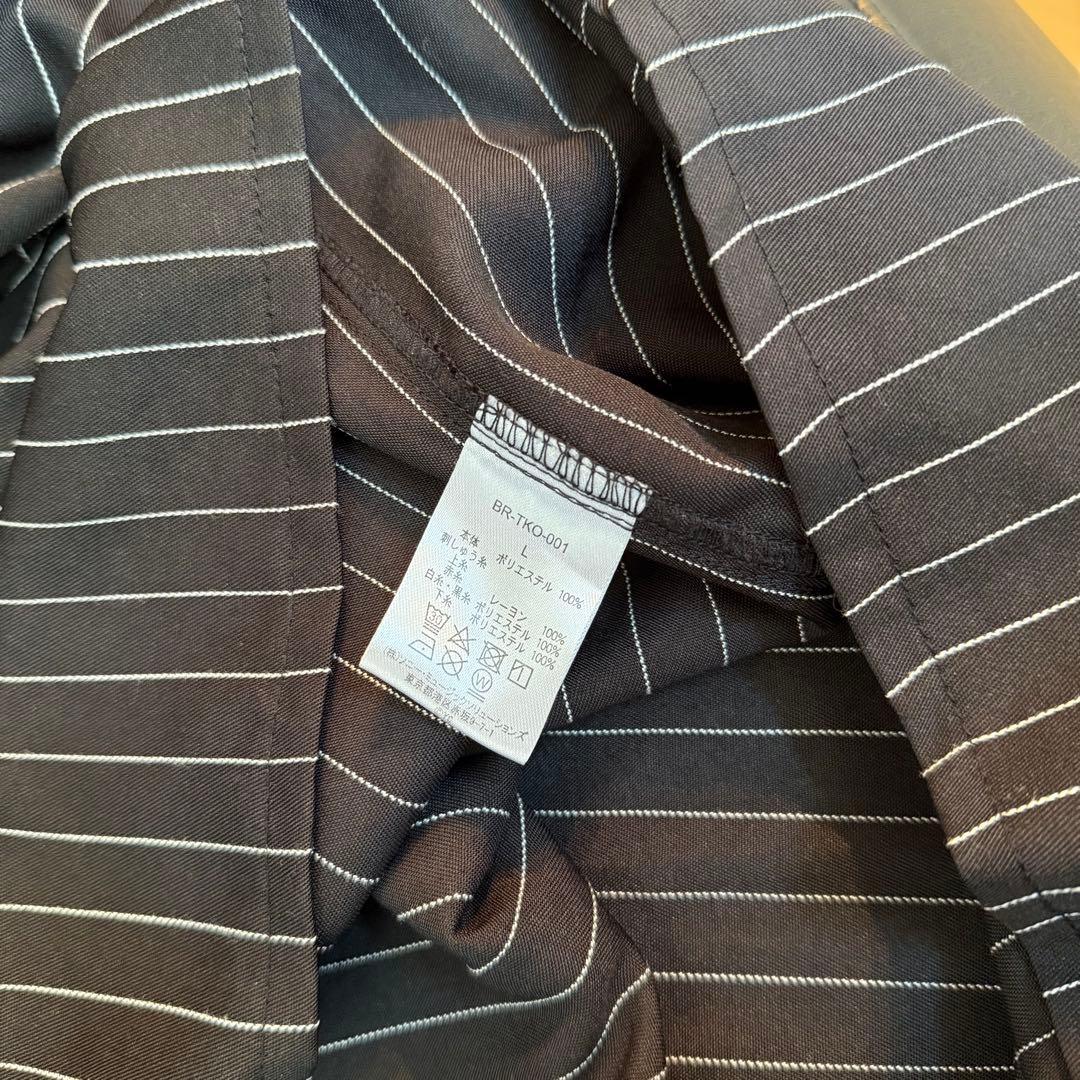 ベビモン BABYMONSTER ベースボールシャツ Lサイズ 黒 ブラック