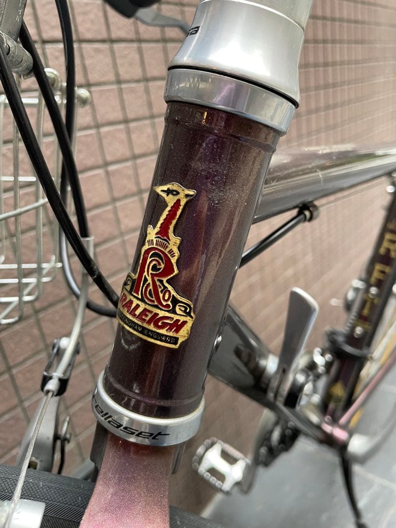 ラレー　Raleigh RFT パープルブラウン