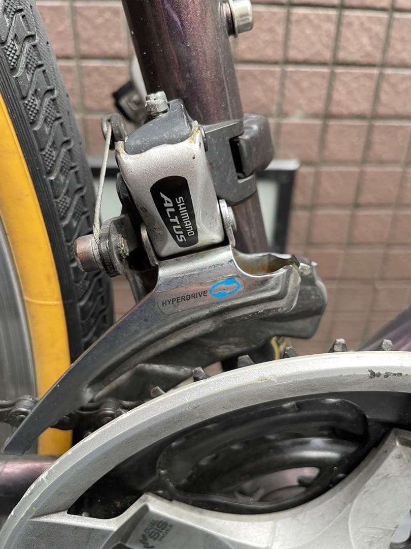 ラレー　Raleigh RFT パープルブラウン