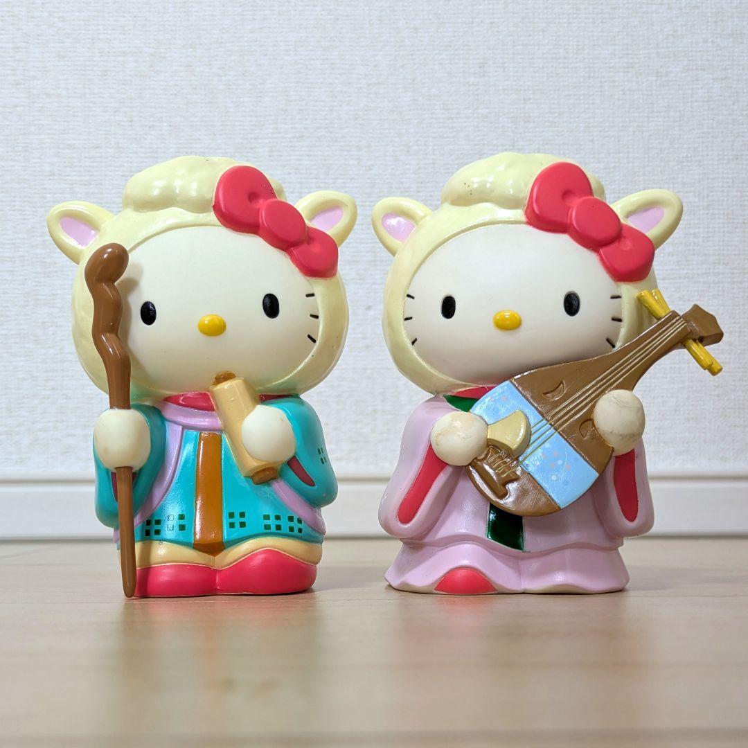 ハローキティ 七福神貯金箱7体セット ひつじ サンリオ フィギュア