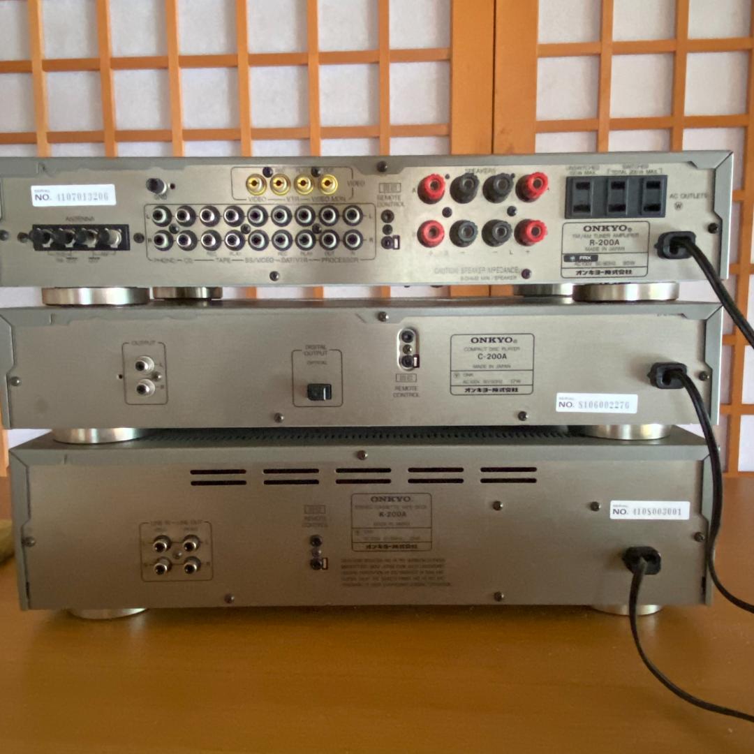 ONKYO Liverpool ステレオコンポ ジャンク品 - メルカリ