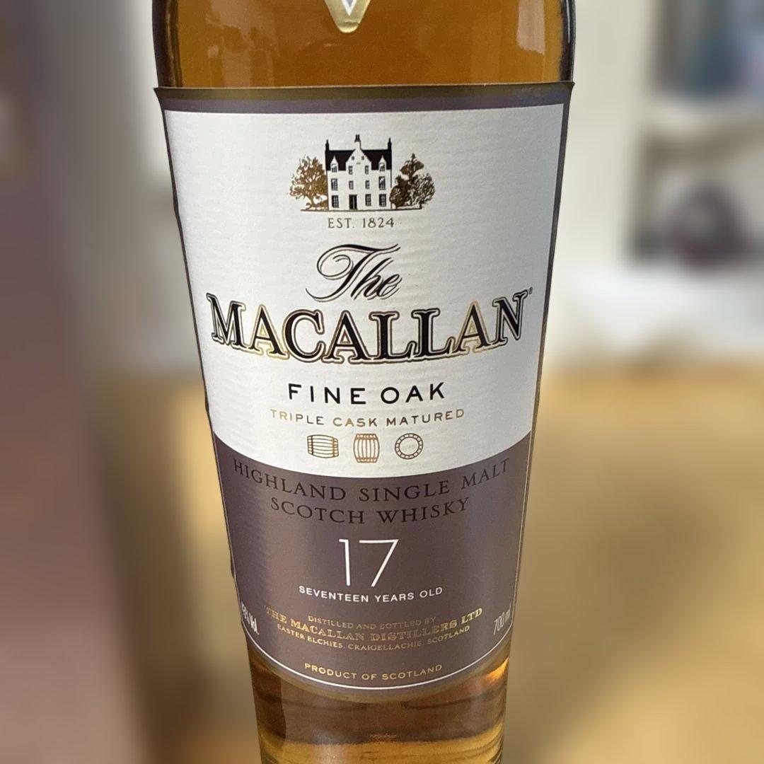 終売激レア】ザマッカラン ファインオーク12年、17年 2本セット - メルカリ
