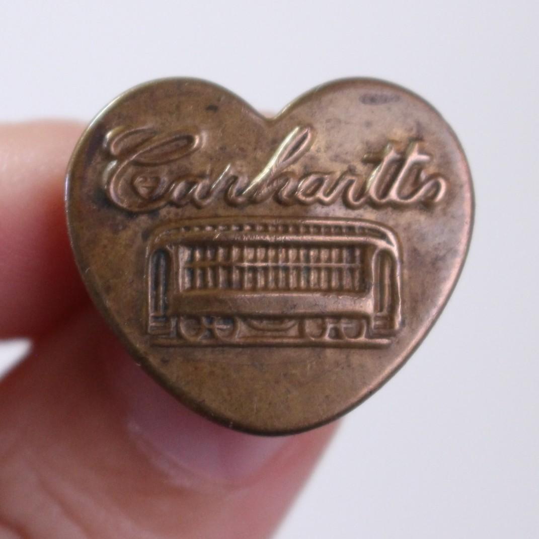 1910年〜30年代 カーハート CARHARTT チェンジボタン ヴィンテージ