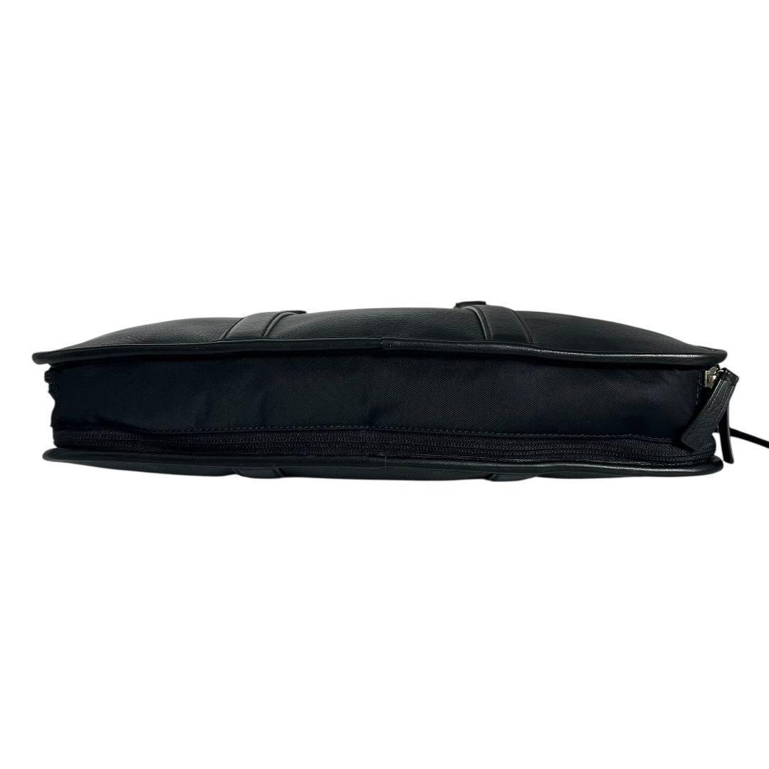 美品　COACH　コーチ　ビジネスバッグ　オールレザー　ブラック