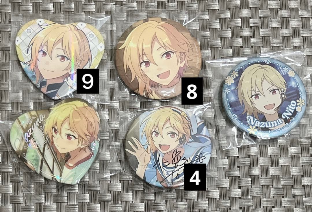 あんスタ 仁兎なずな 缶バッジ アクスタ ペンラ リンライ まとめ売り