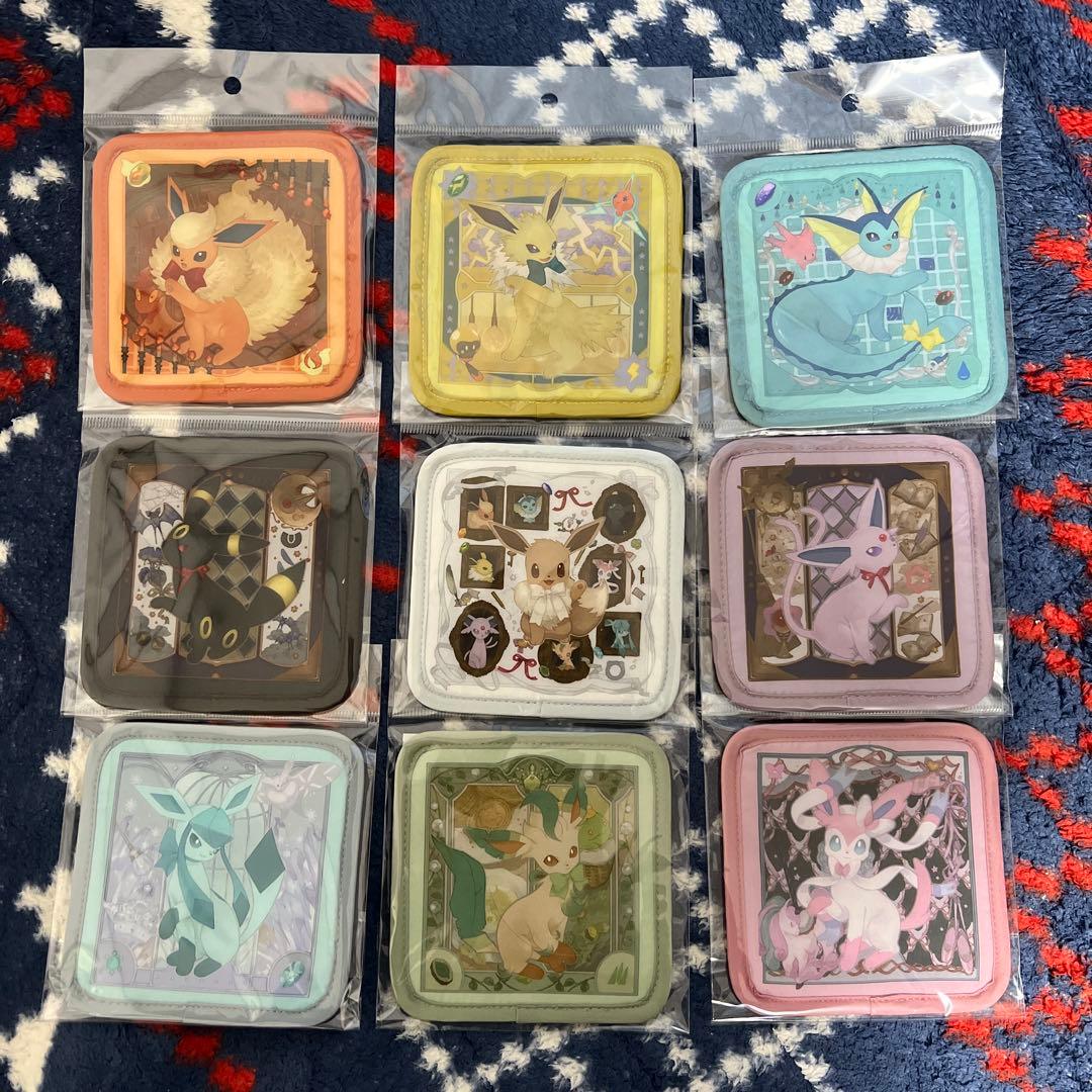 ポケセン Eevee Collection コースター9種セット - メルカリ