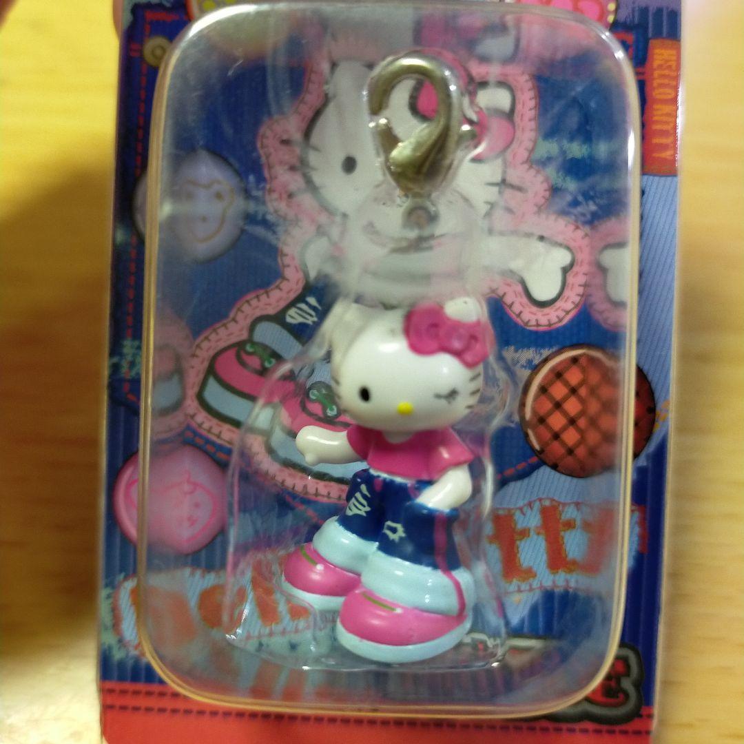 ハローキティ デニムバージョン 岡山限定 ファスナーマスコット